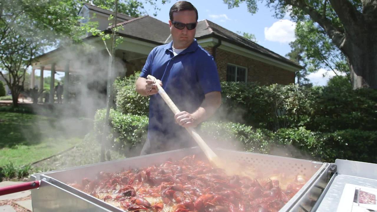 propane tripod cooker