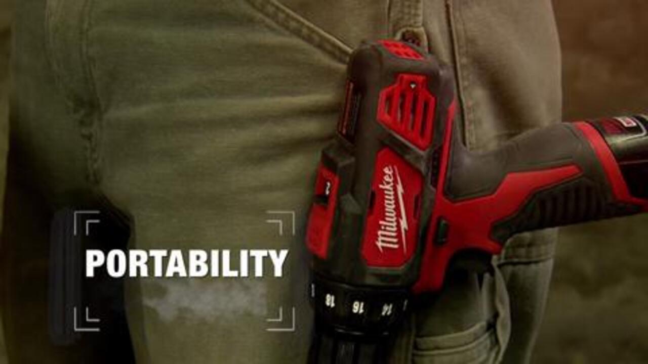 Milwaukee M12 12V Lithium-Ion Cordless 3/8 in. Drill/Driver (Tool-Only)  2407-20 - The Home Depot