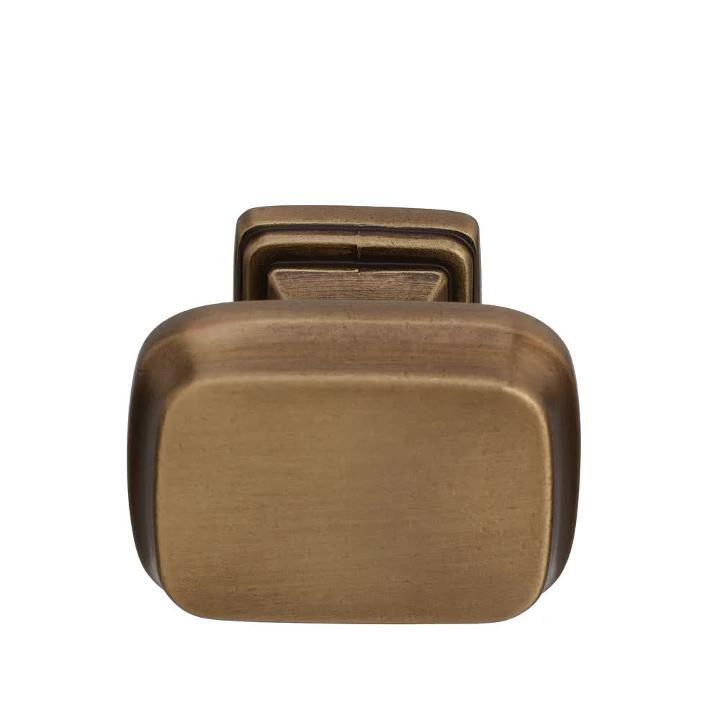 Amerock - Revitalize 1-1/4 in. (32mm) Traditional Gilded Bronze Rectangle Cabinet Knob