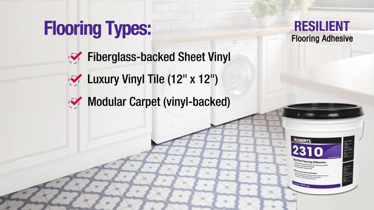 Adhesives - Carpet Tile Glue