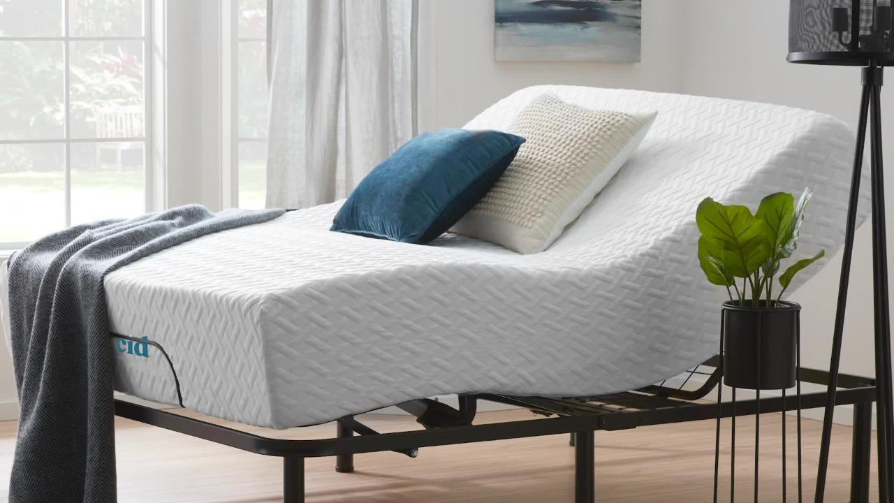 smart silver memory foam mattress