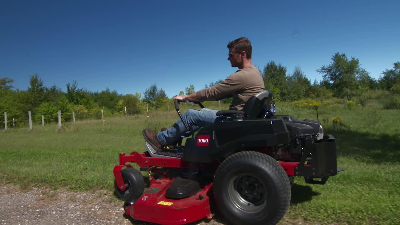 Toro - TimeCutter HD with MyRIDE 60 in. Fab 24.5 HP V-Twin Gas Zero-Turn Riding Mower with Smart Speed