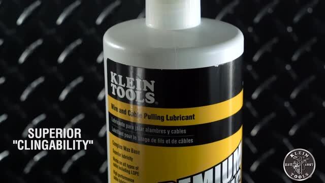 Klein Tools Premium Synthetic Wax Cable Pulling Lube 1-Quart 51010 - The  Home Depot