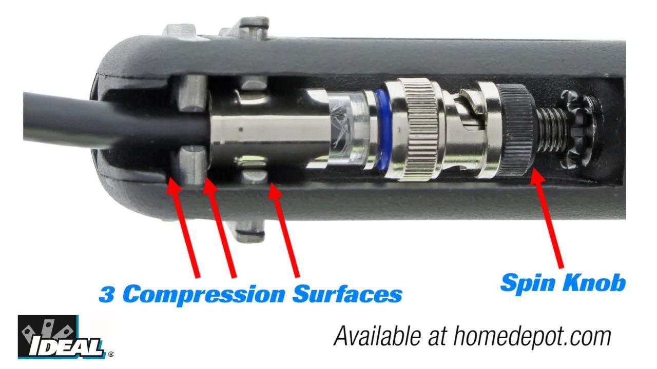 IDEAL OmniSeal Pro Compression Connector Tool 30-793 - The