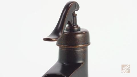 Pfister Ashfield Badarmatur In Toskanischer Bronze – Wasserfall-Auslauf, 10,2 Cm Lochabstand, 1,2 GPM