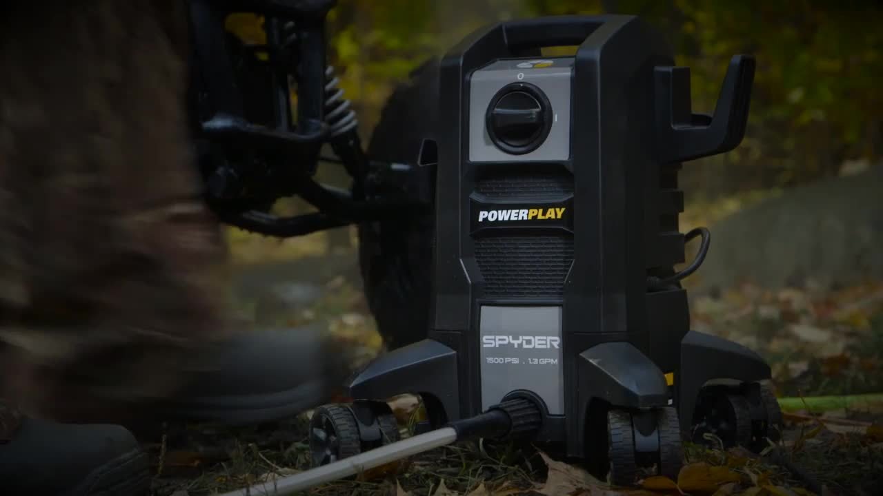 Powerplay Spyder 1500 PSI 1.3 GPM Electric Pressure Washer