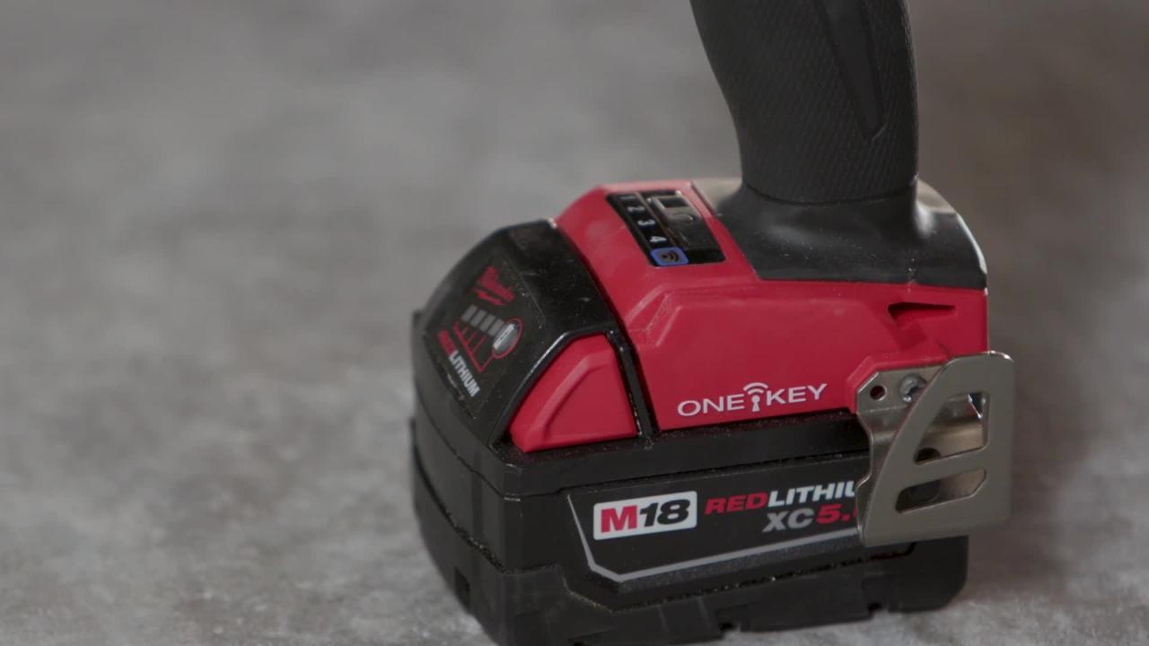 Milwaukee M18 FUEL ONE-KEY 18V Lithium-Ion Brushless Cordless 1/4 in. Hex  Impact Driver (Tool-Only) 2957-20 - The Home Depot