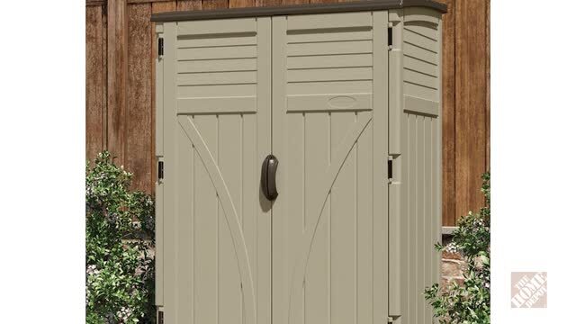 suncast extra large vertical storage shed