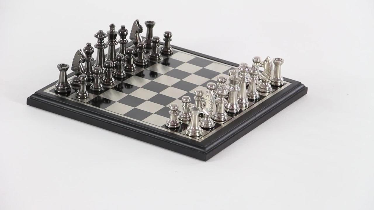 Buy Silver Chess Pieces, Buy Sterling Silver Chess Set