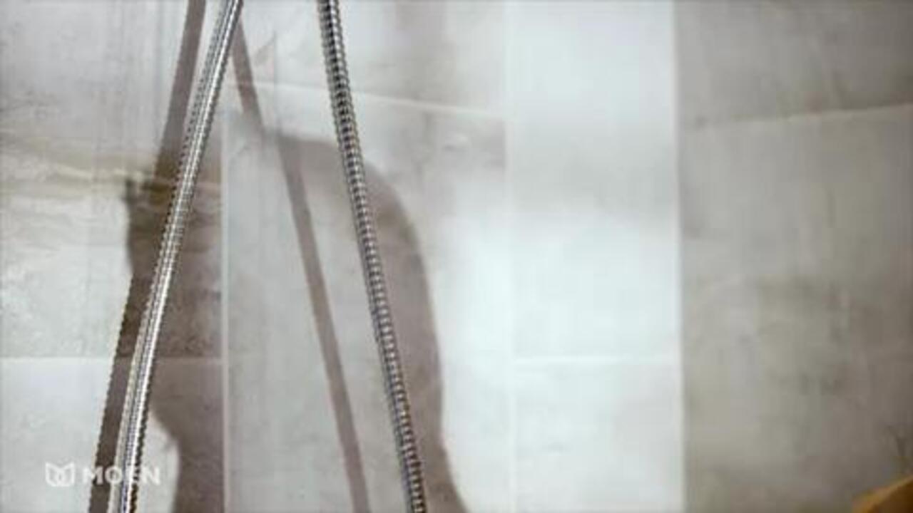 Iso 6-Spray 4.5 in. Single Wall Mount Handheld Rain Shower Head in Spot Resist Brushed Nickel Eco