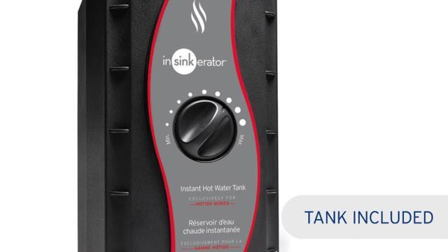 InSinkErator H-HOT100C-SS Push Button Instant Hot Water Dispenser for sale online 