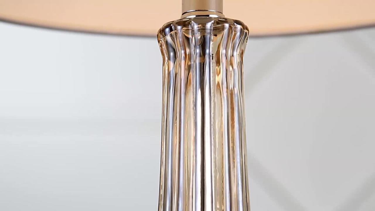 dew drop glass table lamp