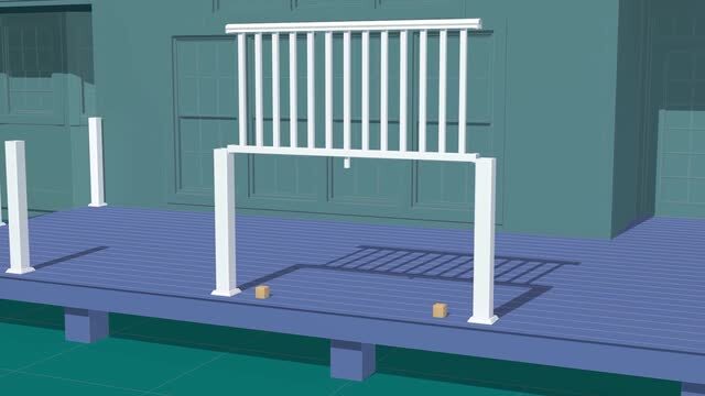 Veranda Traditional 8 ft. x 36 in. (Actual Size: 92 x 33 1/4