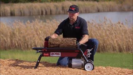 Boss 7 ton electric log deals splitter