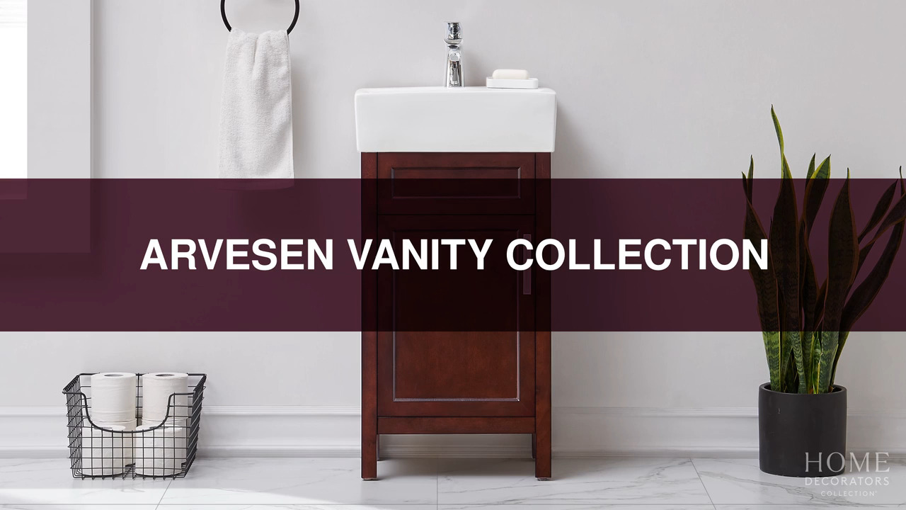 Home Decorators Collection Arvesen 18 in. Single Sink Freestanding