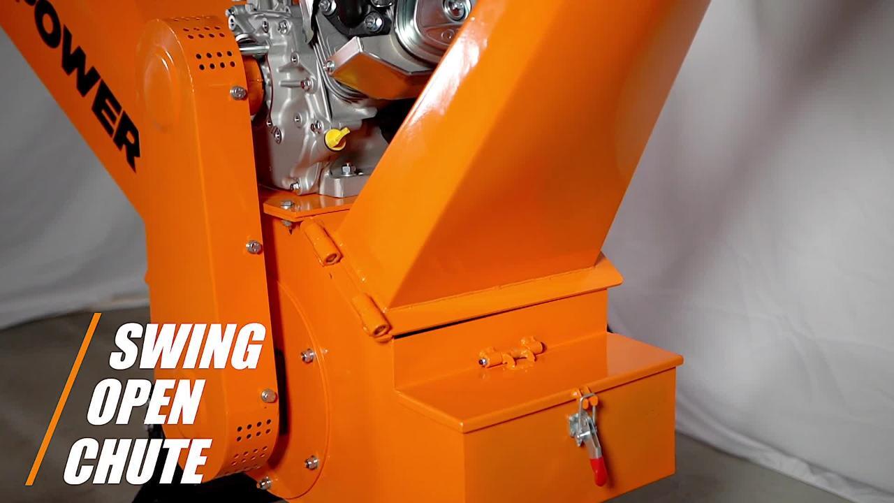 PRO 400 4-In Gas Chipper Shredder - Power Equipment, DR Power Equipment