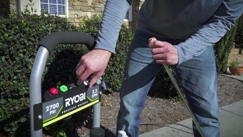 RYOBI 2,700 PSI 2.3 GPM Gas Pressure Washer RY802700A - The Home Depot