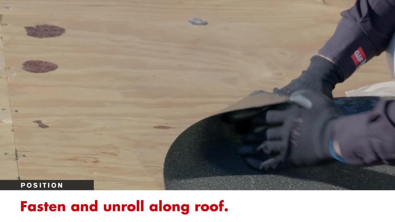 Standard Duty Asphalt Roofing Felt - Split Roll (30#) – Gardner