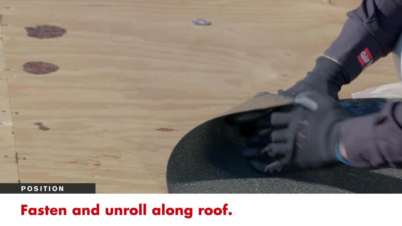 WeatherWatch 36 in. x 50 ft., 150 sq. ft. Mineral-Surfaced Peel and Stick Roof Leak Barrier Roll WeatherWatch 36 in. x 50 ft., 150 sq. ft. Mineral-Surfaced Peel and Stick Roof Leak Barrier Roll