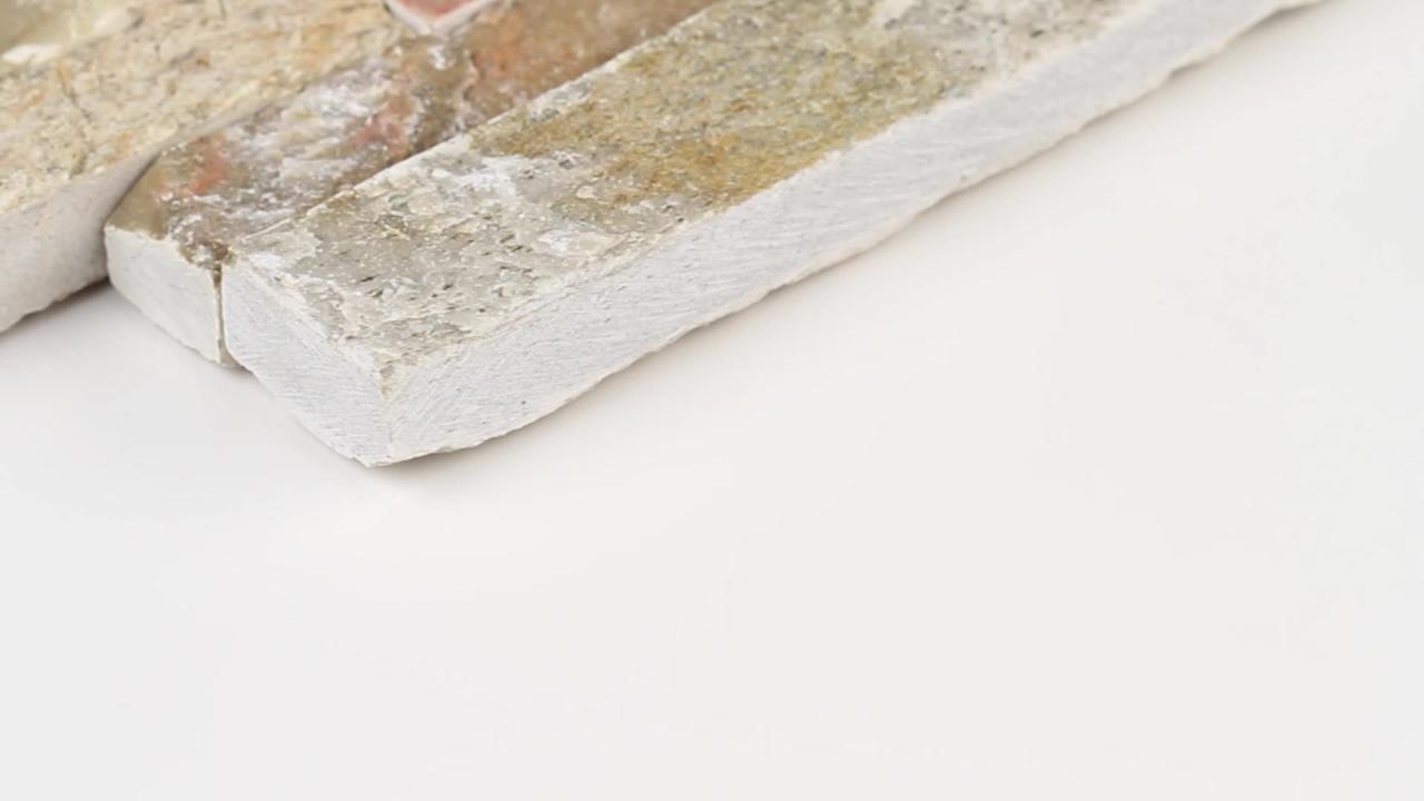 ●Fallett● Crack Leather Moon White Ivory FA2401BG03IV MSI White Oak 3D Ledger Panel 6 in. x 24 in. Splitface