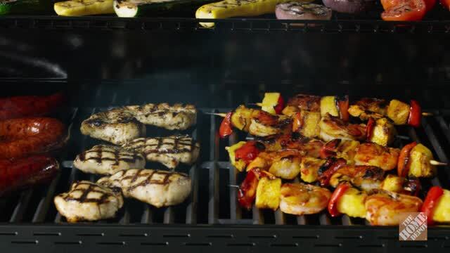 Nexgrill Deluxe 6-Burner Propane Gas Grill in Slate with Ceramic