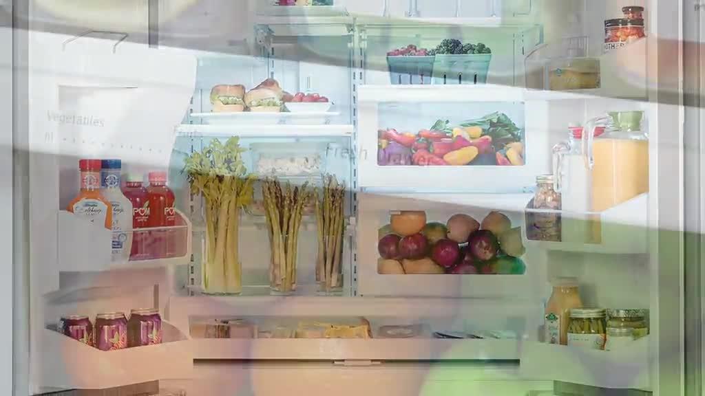 Frigidaire Gallery 26 8 Cu Ft French Door Refrigerator In Smudge Proof Stainless Steel Fghb2868tf The Home Depot