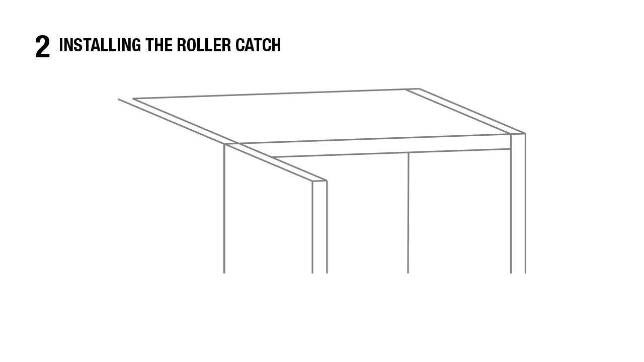 Double Roller Catch, Zinc Plated (1-Pack) Double Roller Catch, Zinc Plated (1-Pack)