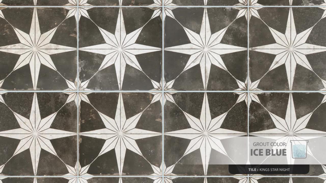 New Merola Tile Kings Star Night 17-5/8 in. x 17-5/8 in. Ceramic Floor and Wall New Merola Tile Kings Star Night 17-5/8 in. x 17-5/8 in. Ceramic Floor and Wall