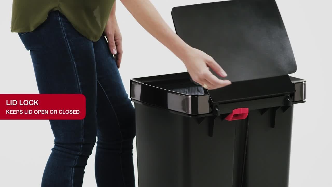 Premier® Series IV Step-On Trash Can