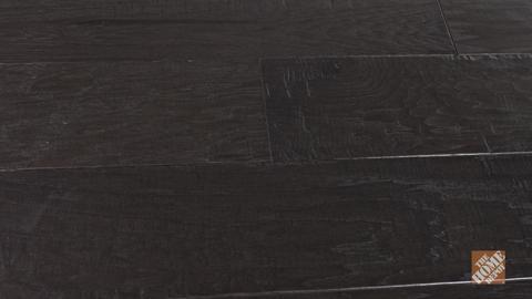 Shaw Western Saddle Hickory 3/8 In. T X 5 in. W Tongue and Groove Scraped Engineered Hardwood Flooring (23.66 sq.ft./case)