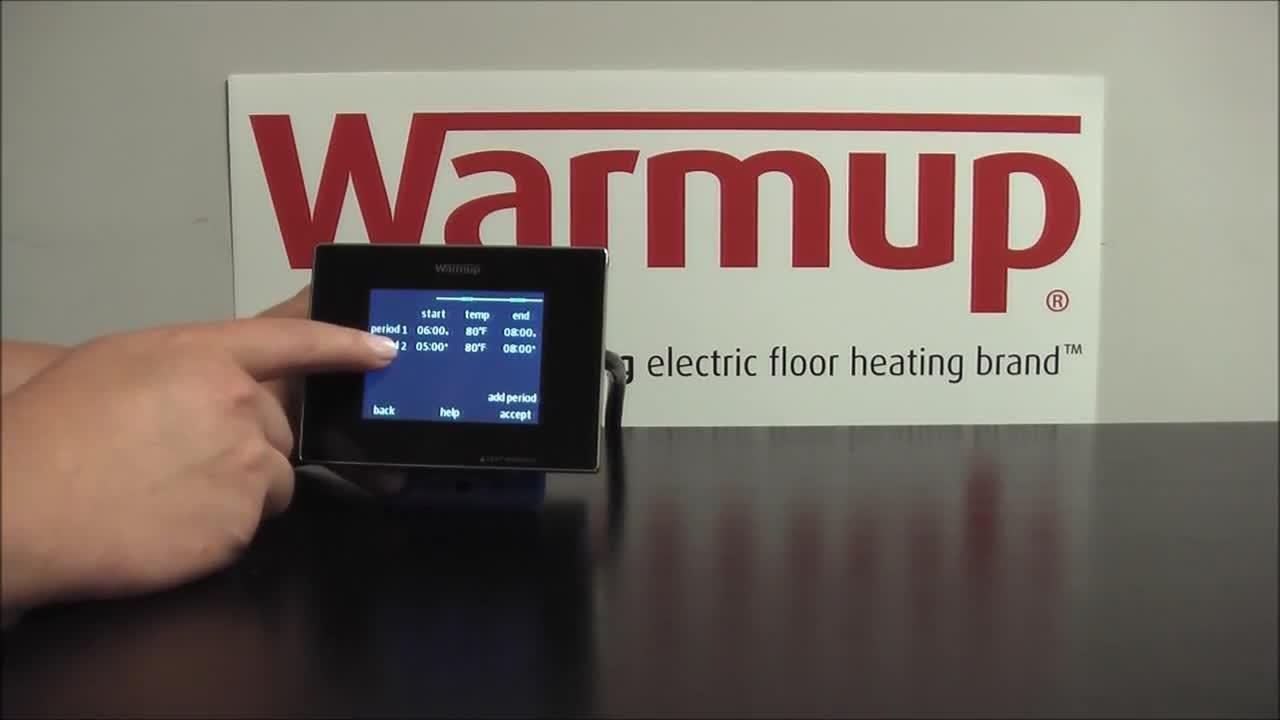 warmup thermostat 4ie manual