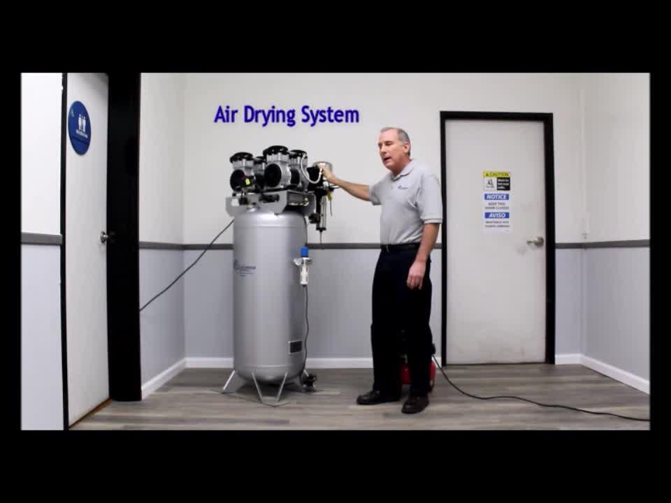 California Air Tools 60 Gal. Stationary Ultra Quiet, Oil-Free 4.0