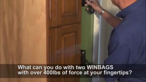 Original Patented Winbag Air Wedge and Leveling Tool Lifts up to