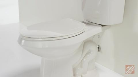 12 inch Rough In Two-Piece 1.1 GPF/1.6 GPF Dual Flush Elongated Toilet in  White Seat Included