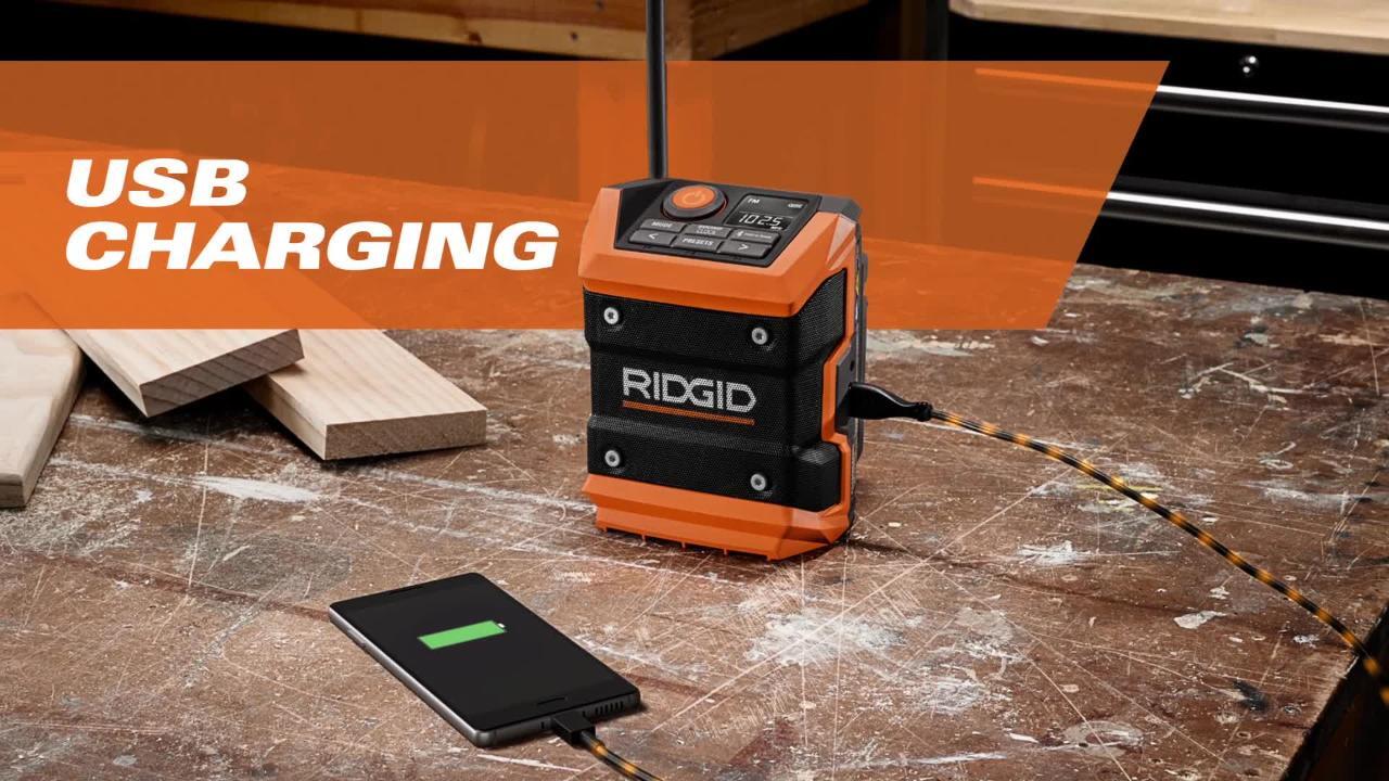 ridgid gen5x radio