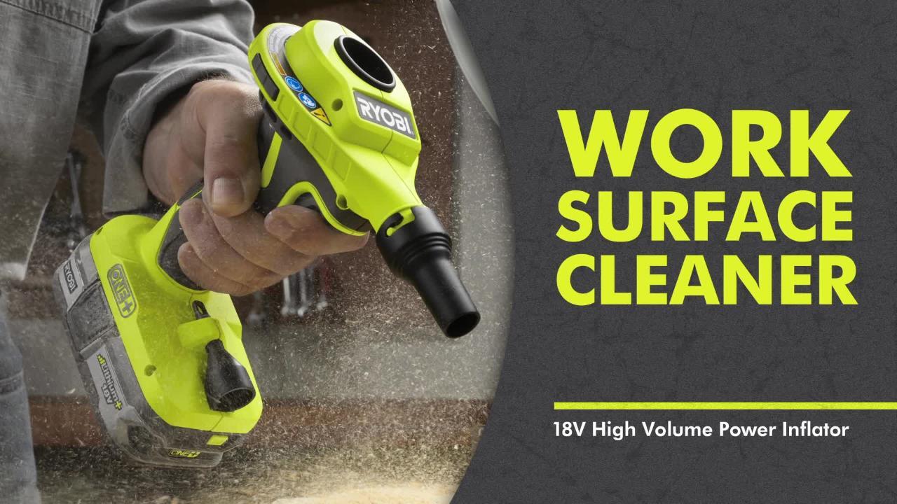 RYOBI 18-Volt ONE+ Cordless Dual Function Inflator/Deflator (Tool