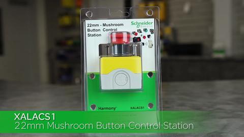 Emergency Stop Button Assembly Twist To Release Mushroom Weatherproof Nema UL 