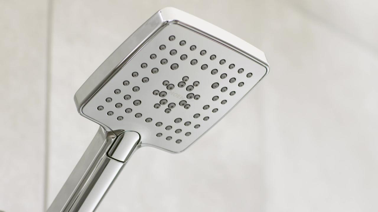 Genta 3-Spray 4 in. Single Wall Mount Handheld Adjustable Shower Head in Chrome Genta 3-Spray 4 in. Single Wall Mount Handheld Adjustable Shower Head in Chrome