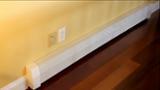 Baseboarders Basic Series Steel Easy Slip-On Baseboard Heater Cover Coupler  in White CP004 - The Home Depot