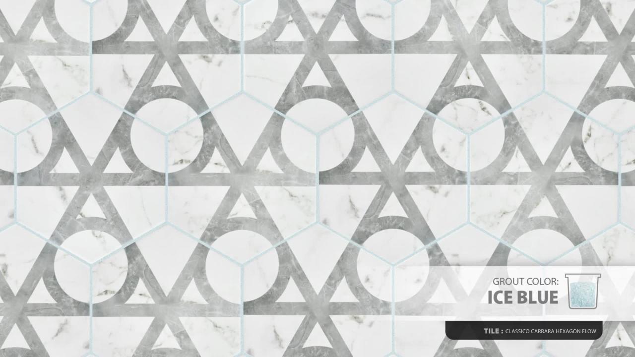 Merola Tile Classico Carrara Hexagon 7 in. x 8 in. Porcelain Floor and Wall Tile (7.67 sq. ft. / case) Merola Tile Classico Carrara Hexagon 7 in. x 8 in. Porcelain Floor and Wall Tile (7.67 sq. ft. / case)