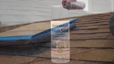 Rust-Oleum 351905 LeakSeal Flexible Rubber Coating Spray, 14 oz, Clear 