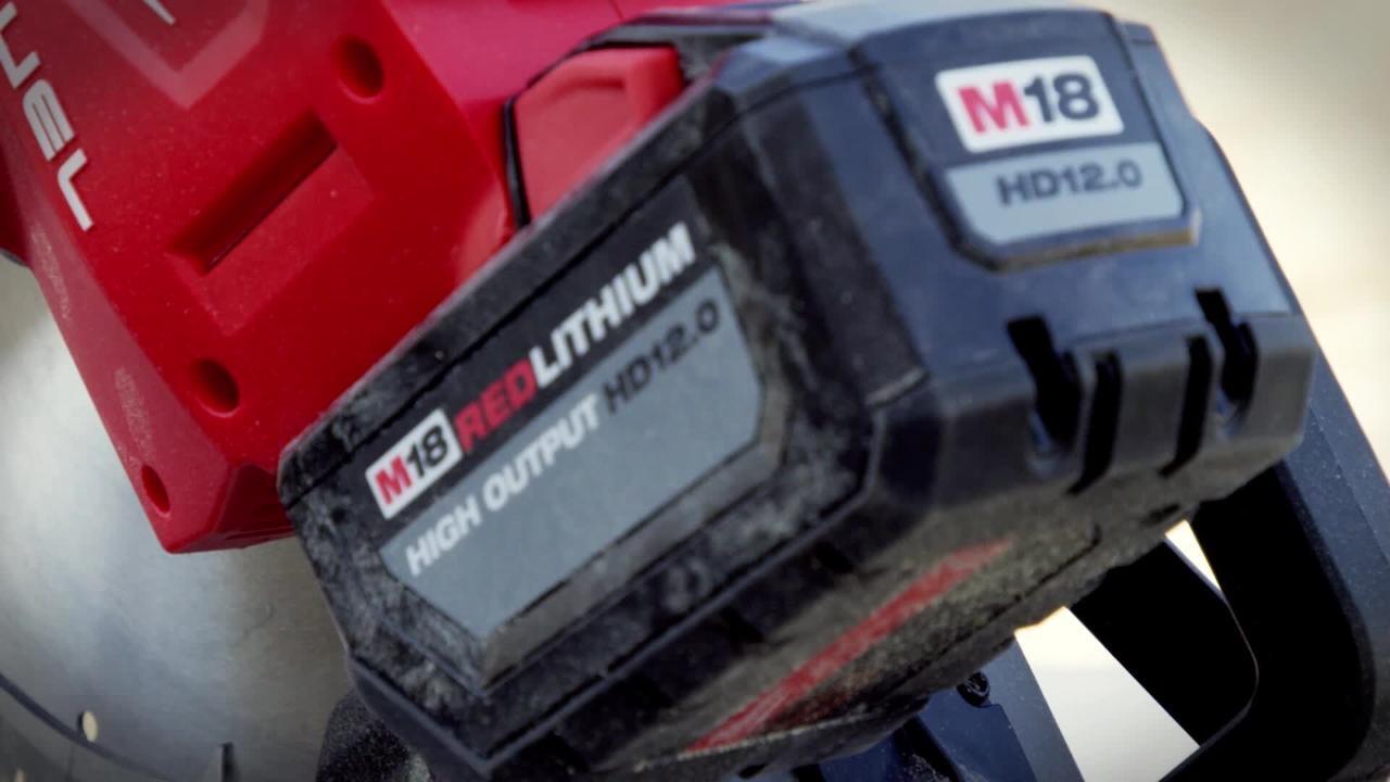 M18 FUEL 18-Volt Lithium-Ion Brushless 12 in. Cordless Dual Bevel Sliding Compound Miter Saw with 8-1/4 in. Table Saw M18 FUEL 18-Volt Lithium-Ion Brushless 12 in. Cordless Dual Bevel Sliding Compound Miter Saw with 8-1/4 in. Table Saw