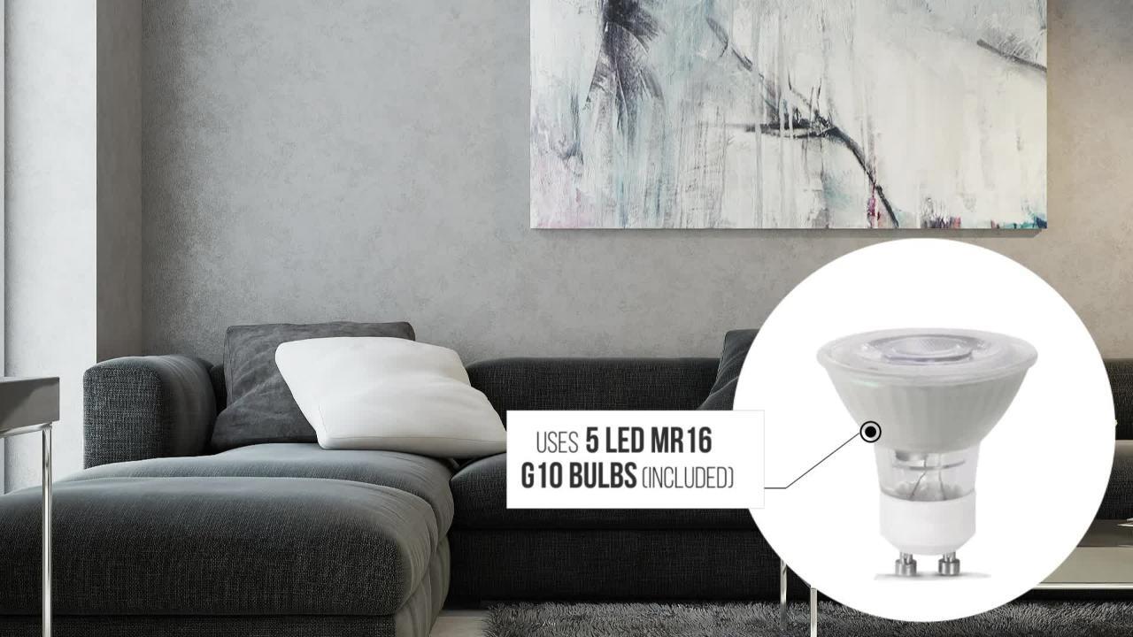 LED Complete Track Lighting Kit, 8-Way Flexible Dominican Republic