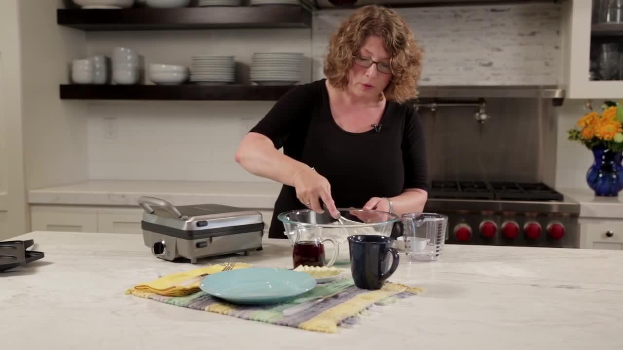 Cuisinart Belgian Waffle Maker Iron with Pancake Plates + Reviews