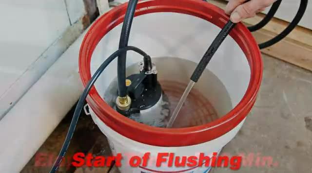 Flushing tankless water deals heater