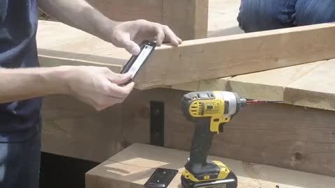 Stamped Black Metal Bracket 279486 - The Home Depot