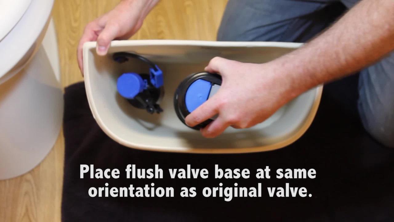 Dual Flush Toilet Tank Valve Push Button Water Saving Cistern Accessorie FA 