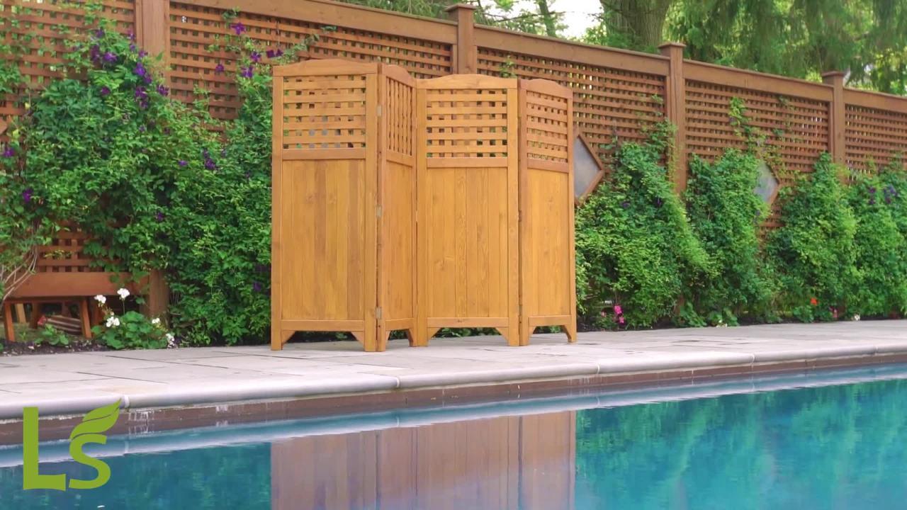 Outdoor privacy online screen home depot