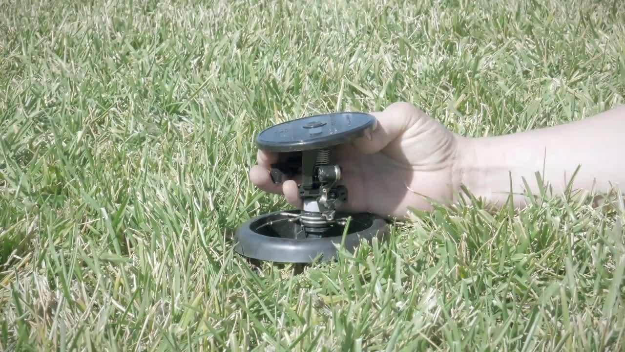 Brand new 1" ABS black plastic impact sprinkler gun 