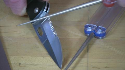 Fiskars 6 in. Diamond Coated Blade Sharpener 378340-1003 - The Home Depot